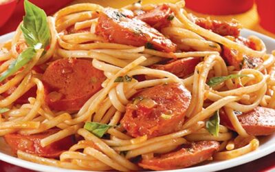 ESPAGUETIS CON CHORIZO FRIBAQ