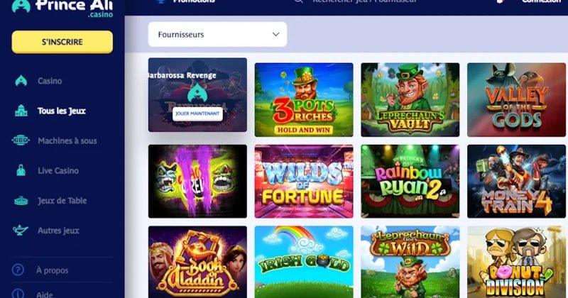 Découvrez les Atouts de Prince Ali Casino En Ligne en France